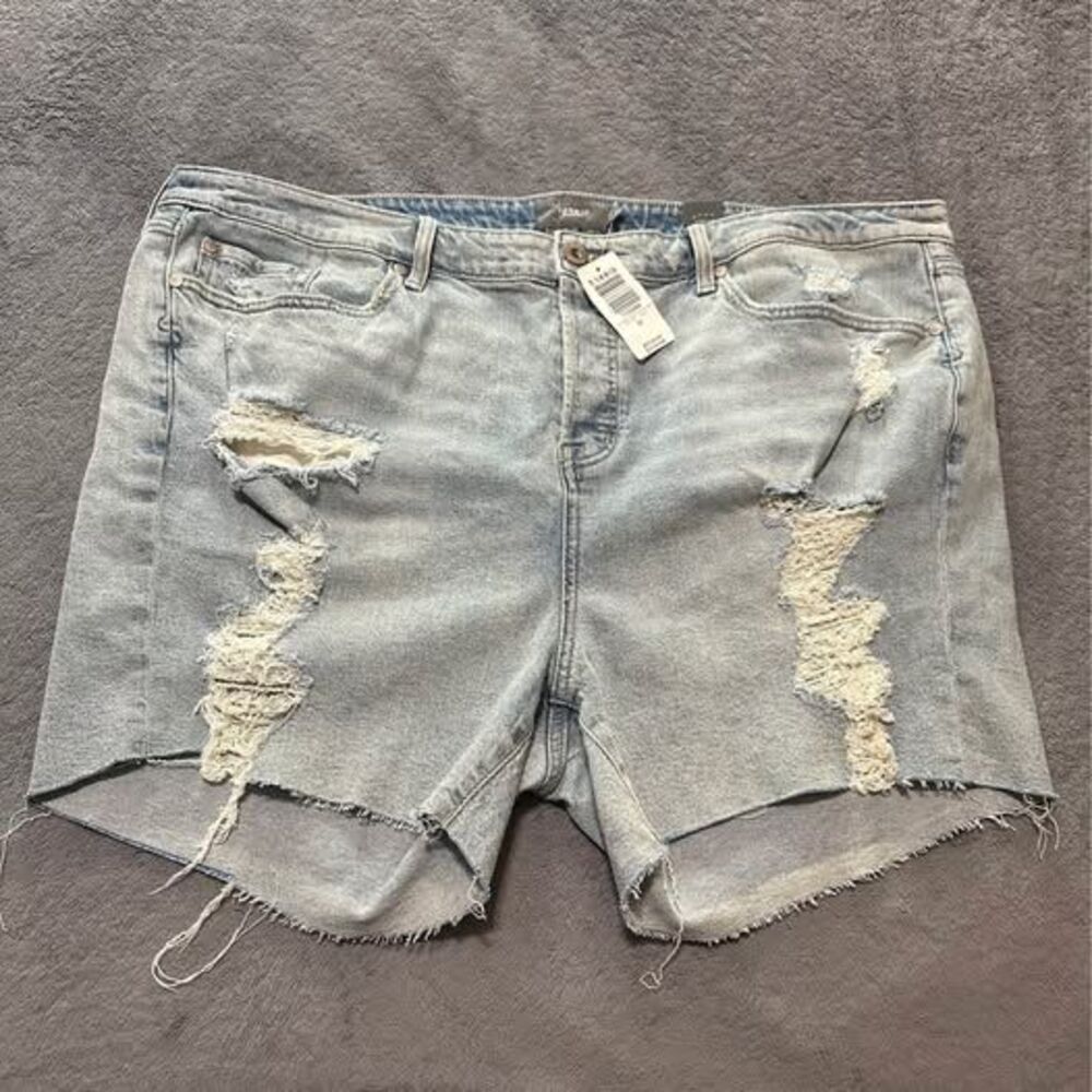 NEW Torrid Plus Size Women’s Denim Hi 5 Short (Size: 22)